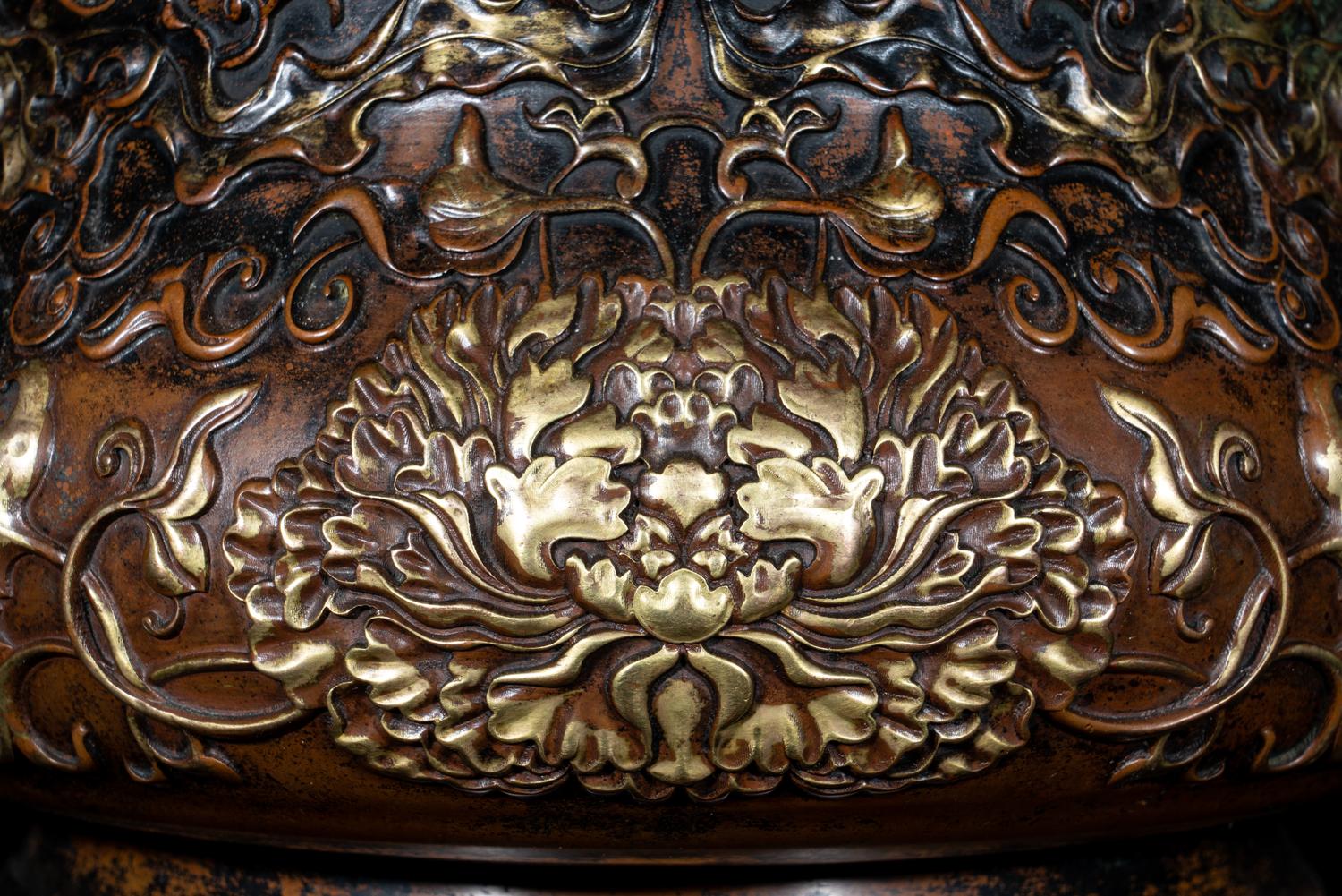 A Chinese Bronze Incense Burner