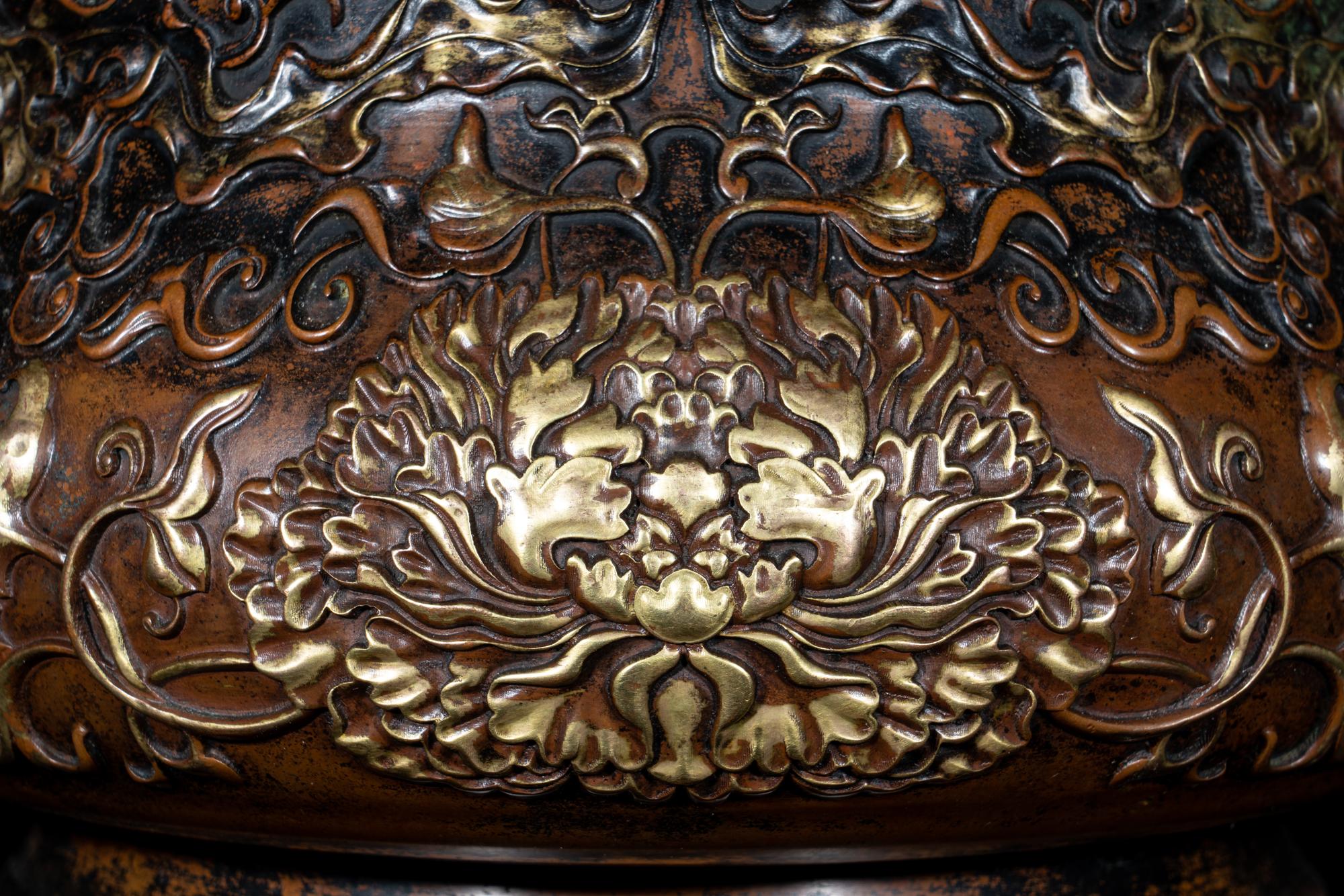 A Chinese Bronze Incense Burner