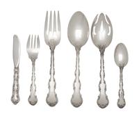 An American Silver Flatware Service