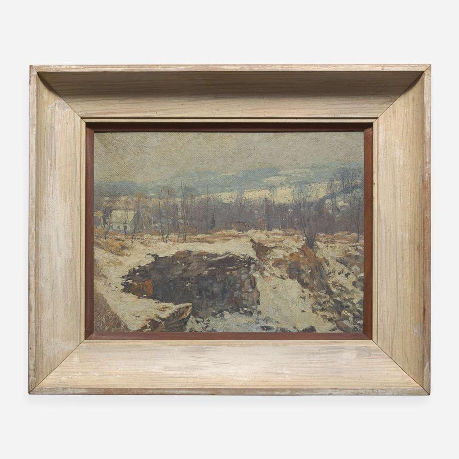 Roy Cleveland Nuse (American, 1885–1975) Quarry: Winter