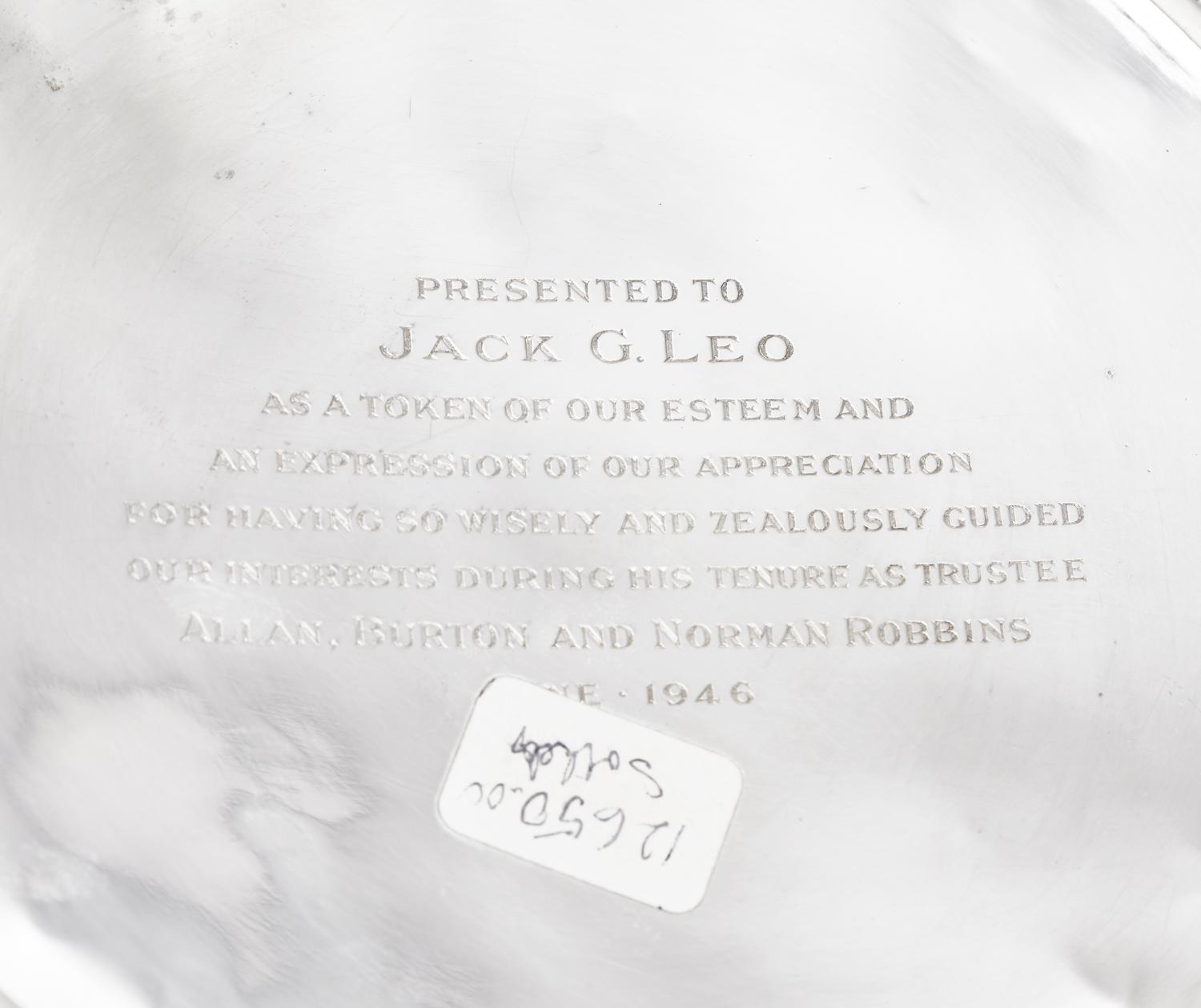 A Johan Rohde Designed Georg Jensen Silver Centerpiece Bowl