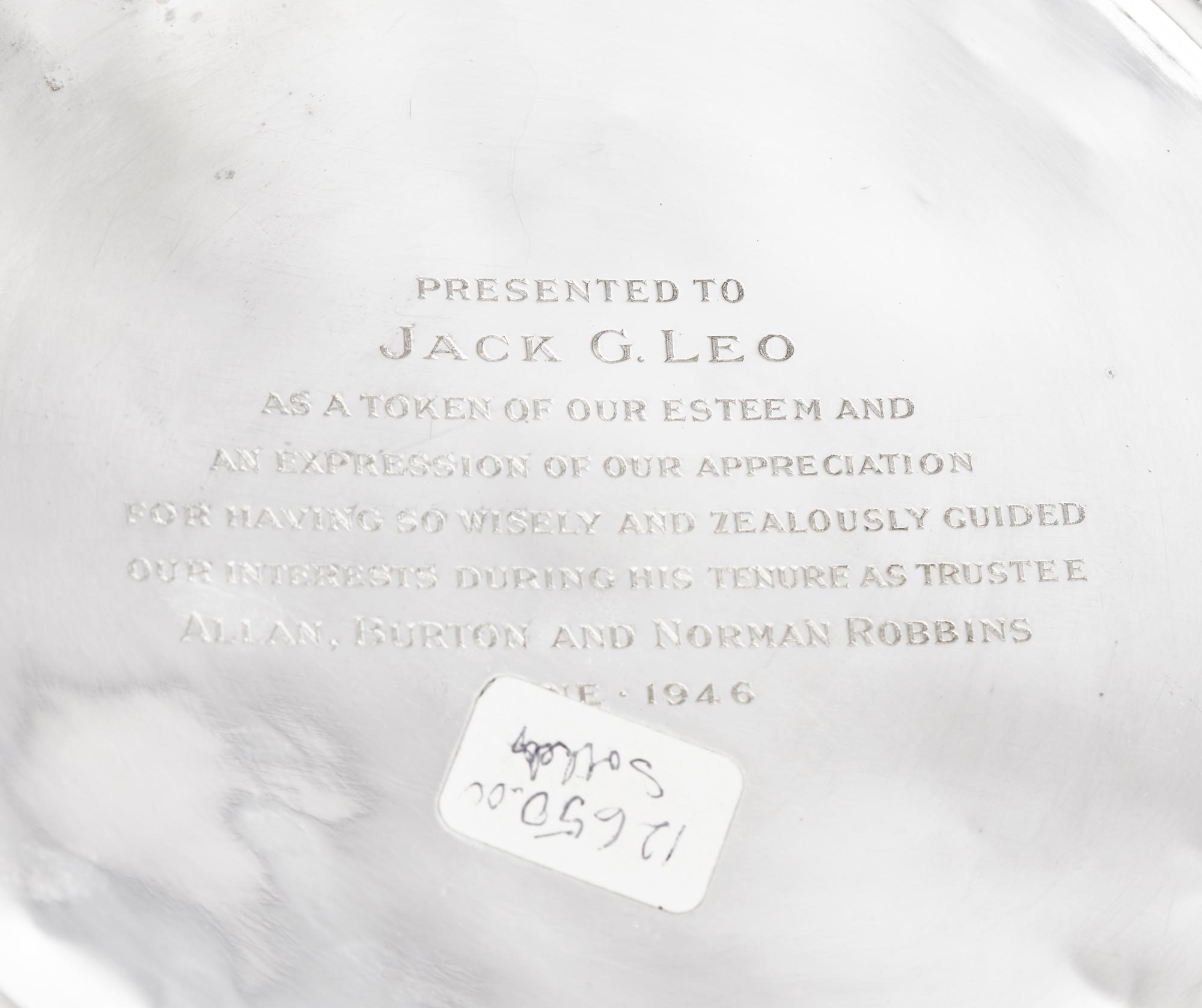 A Johan Rohde Designed Georg Jensen Silver Centerpiece Bowl