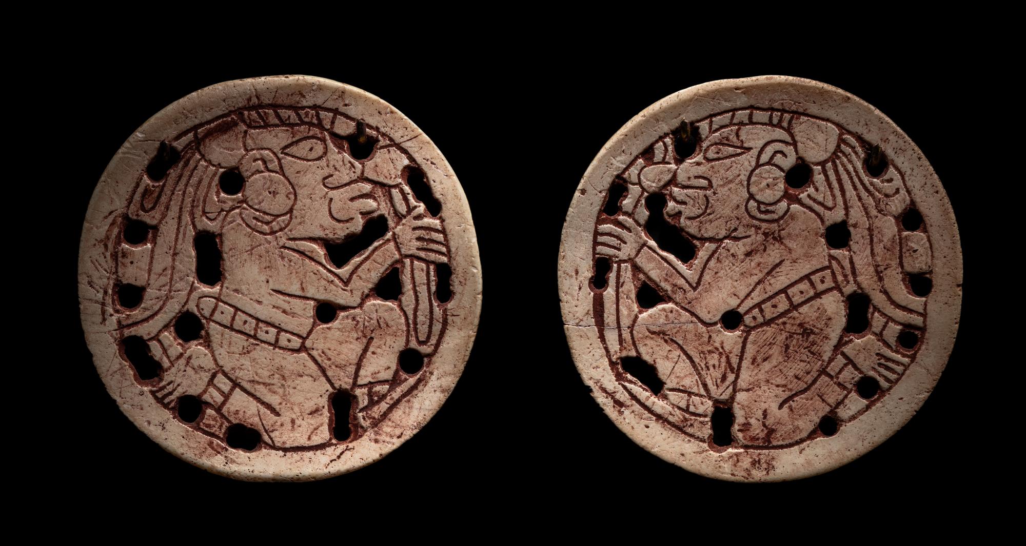 A Maya Pair of Ear Flares