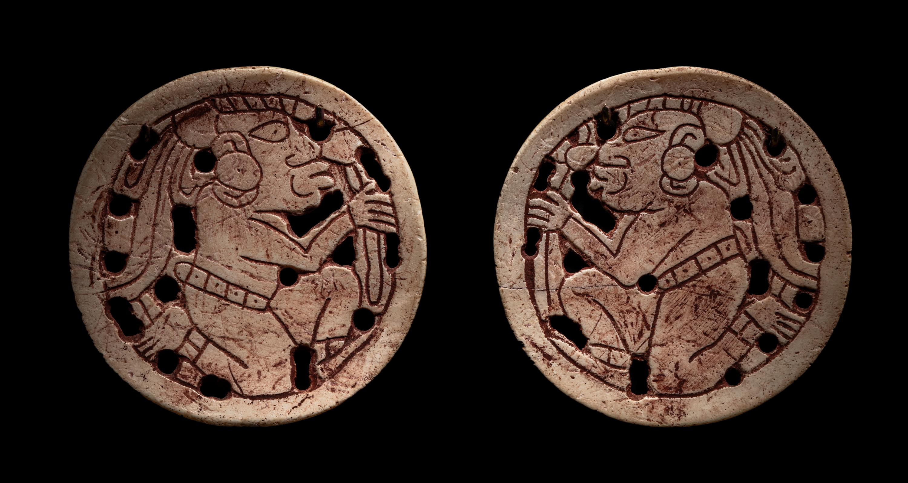 A Maya Pair of Ear Flares