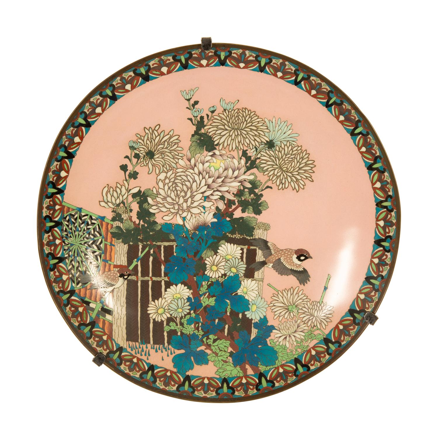 A Chinese Cloisonne Charger