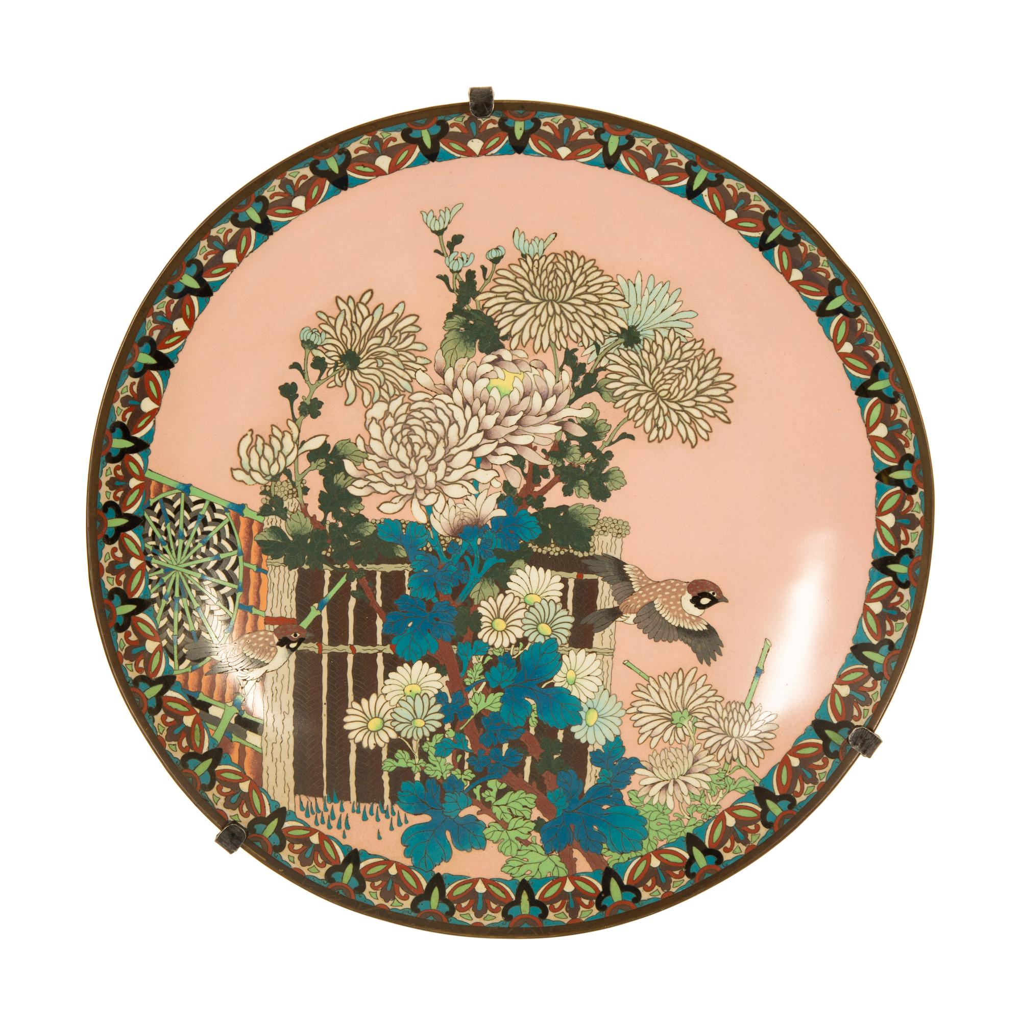 A Chinese Cloisonne Charger