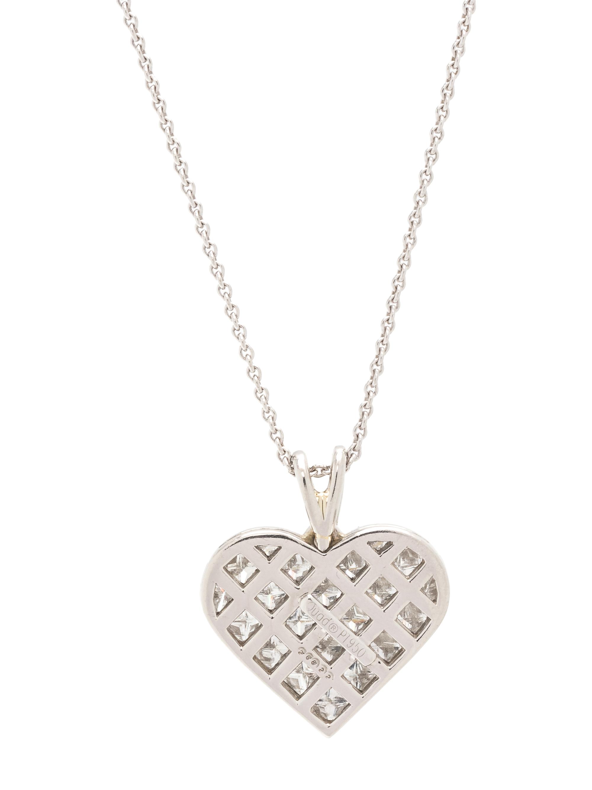 DIAMOND HEART PENDANT/NECKLACE