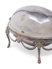 Three English Silver Plate Table Articles