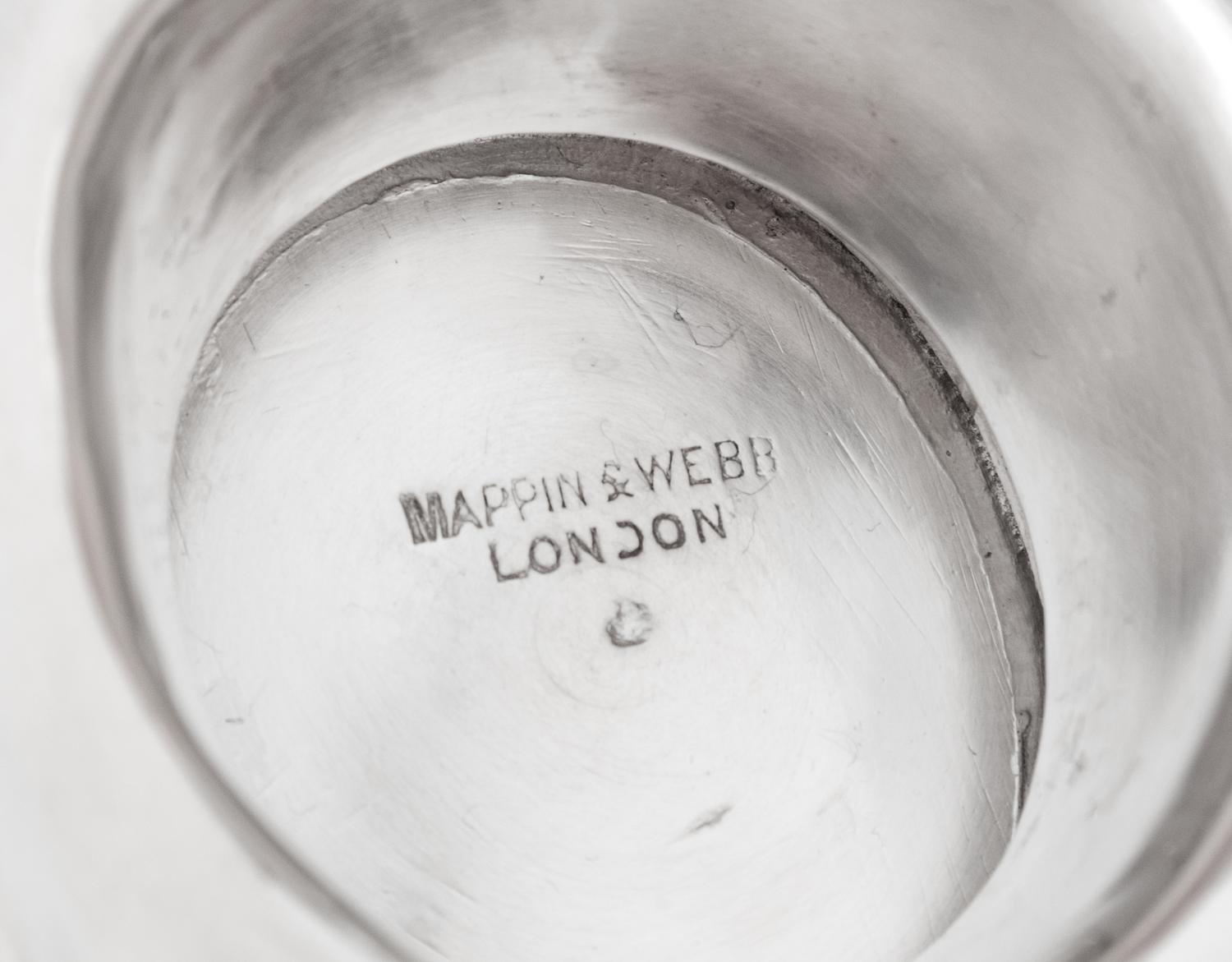 An English Silver Four-Piece Tea & Coffee Service