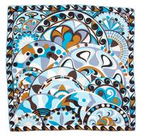A Pucci Multicolor Silk Scarf, 34" x 34".