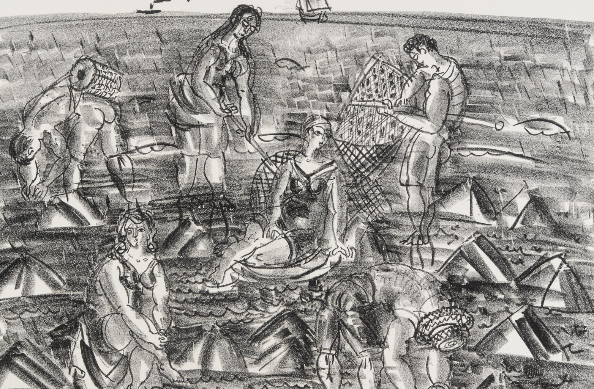 Pecheurs de crevettes (Shrimp Fishermen) , c. 1920