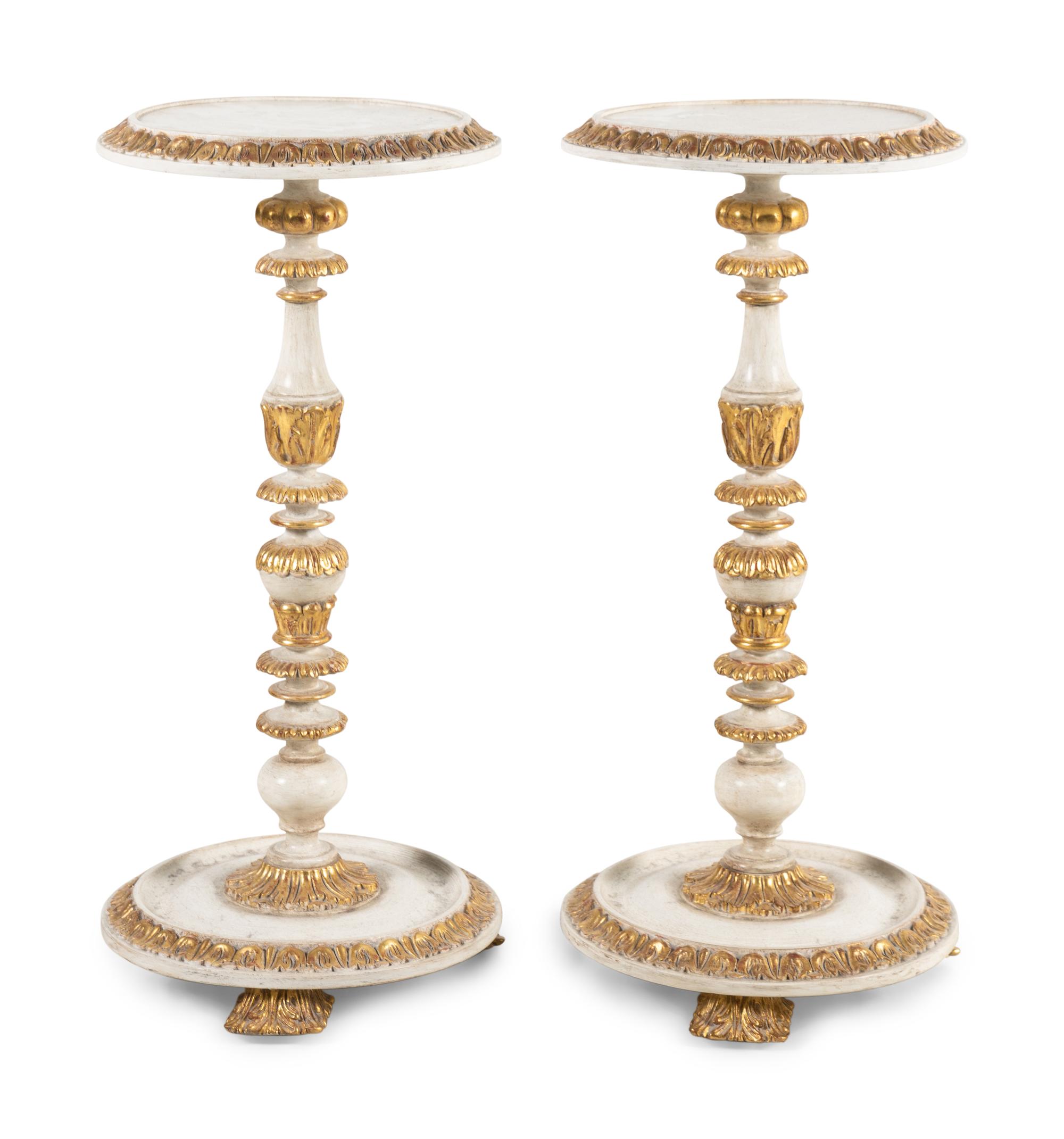 A Pair of Ebanista Tuileries Side Tables