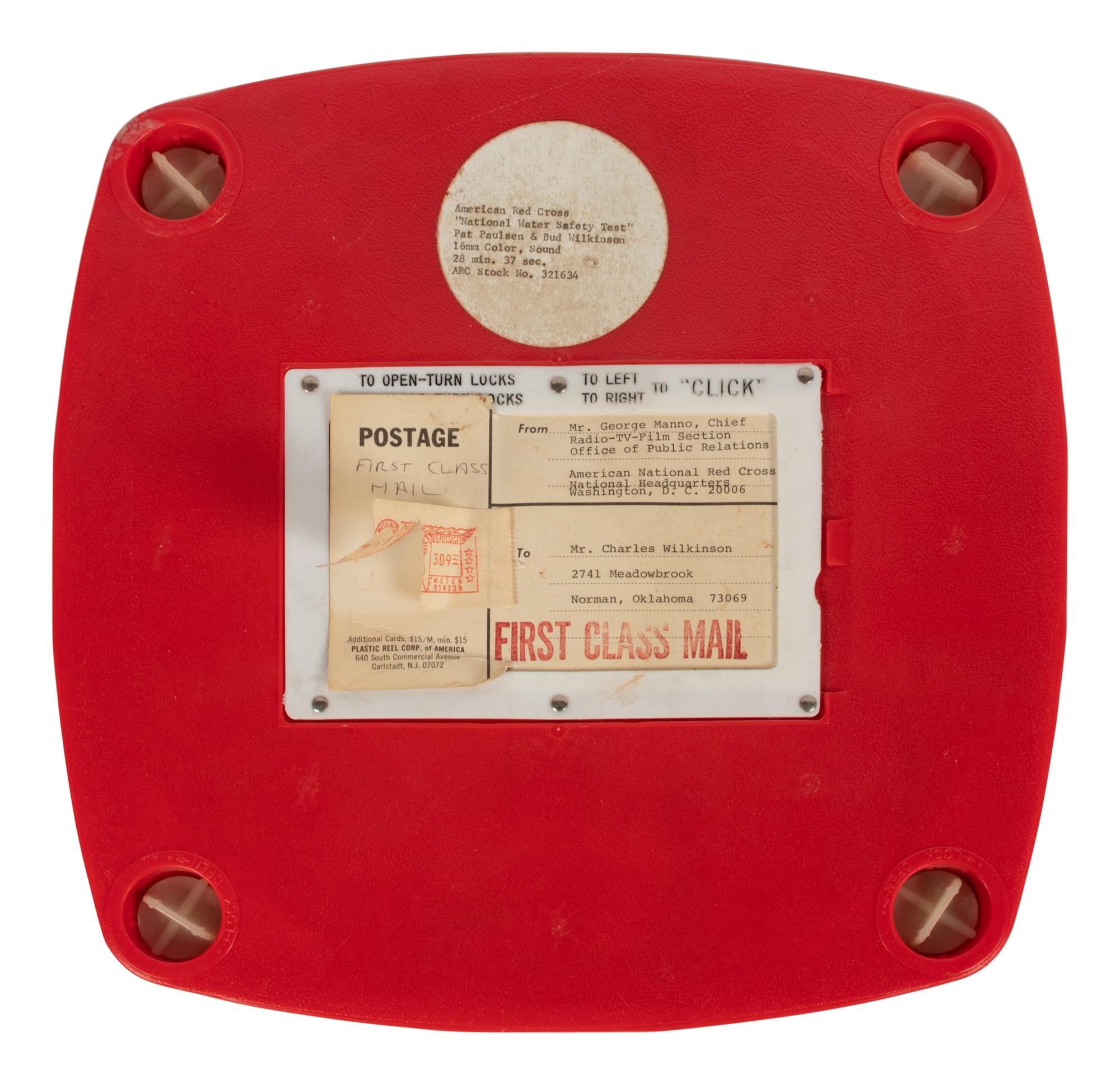 A Group of a USAF Academy Advisory Council and 1992 U.S. Navy Preflight Schools Awards Presented to Hall of Fame Oklahoma Football Coach Bud Wilkinson and a 16mm American Red Cross National Water Safety Test PSA Film