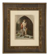 Three French Hand Colored Engravings from Paul & Virginie