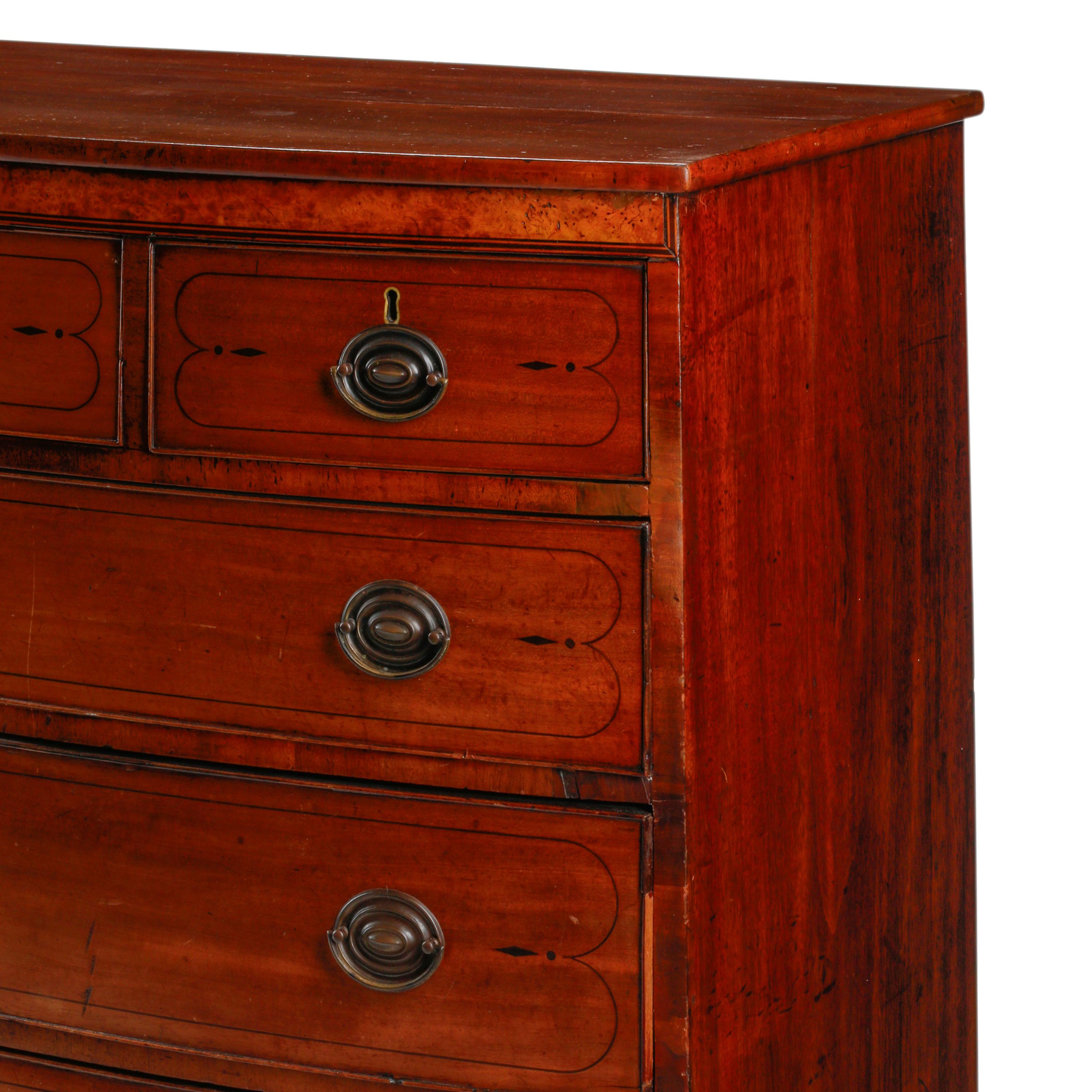 A Regency Mahogany Chest of Drawers