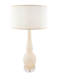 An Italian Glass Table Lamp