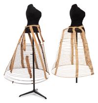 Two Late 19th Century Understructures: One 1860 Crinoline, One 1885 Bustle.