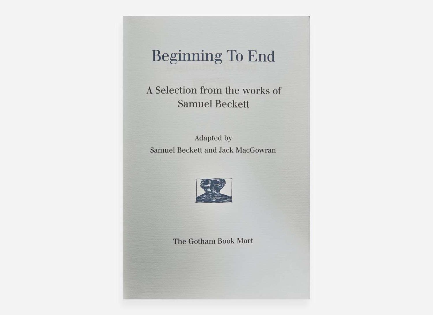 [Children's & Illustrated] [Gorey, Edward] Beckett, Samuel, and Jack MacGowran: Beginning to End
