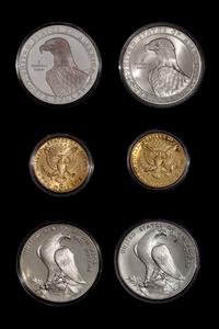 *A United States 1983-1984 Los Angeles Summer Olympiad Commemorative Six-Coin Set