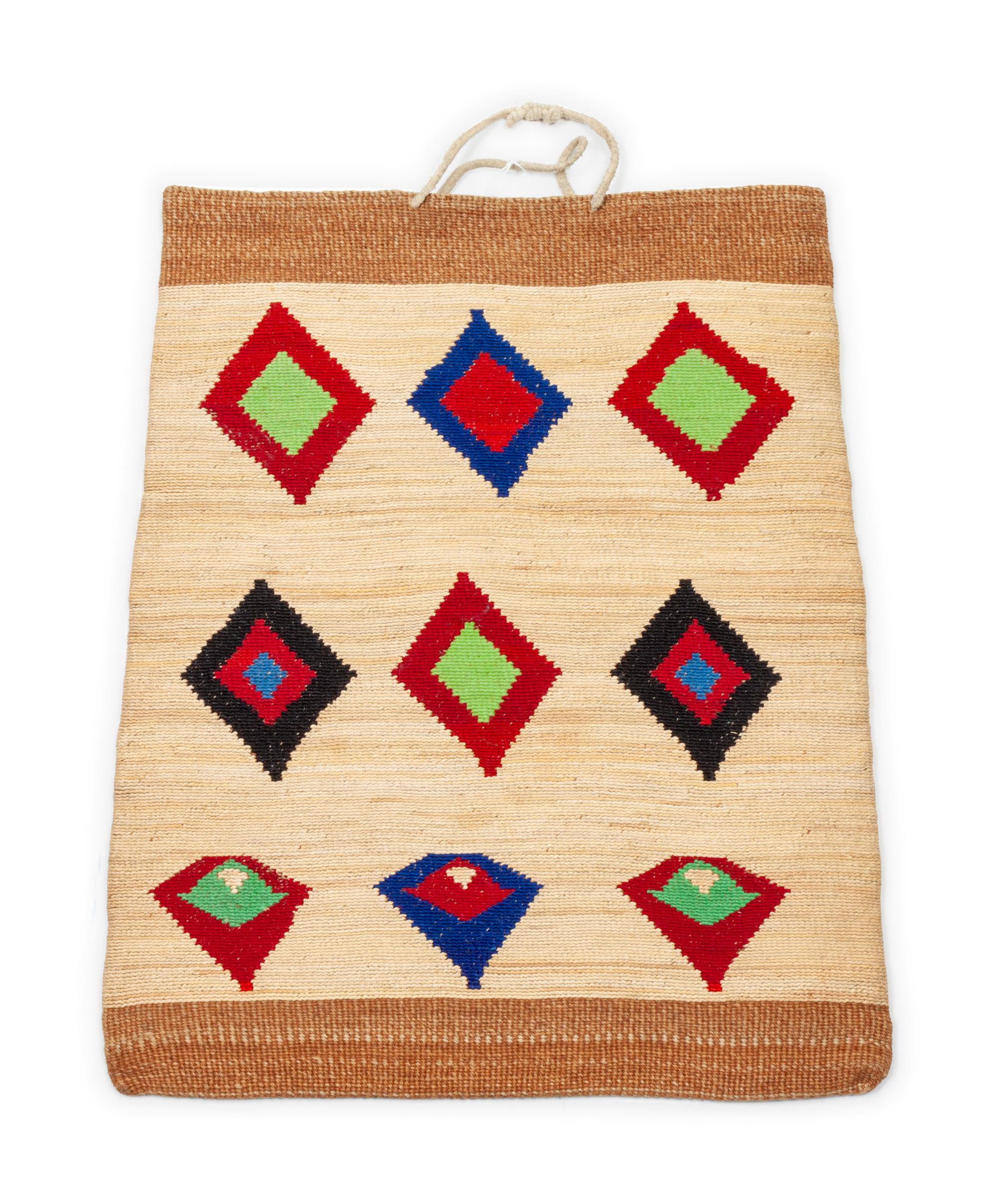 Nez Perce Corn Husk Flat Bags, Group of Two