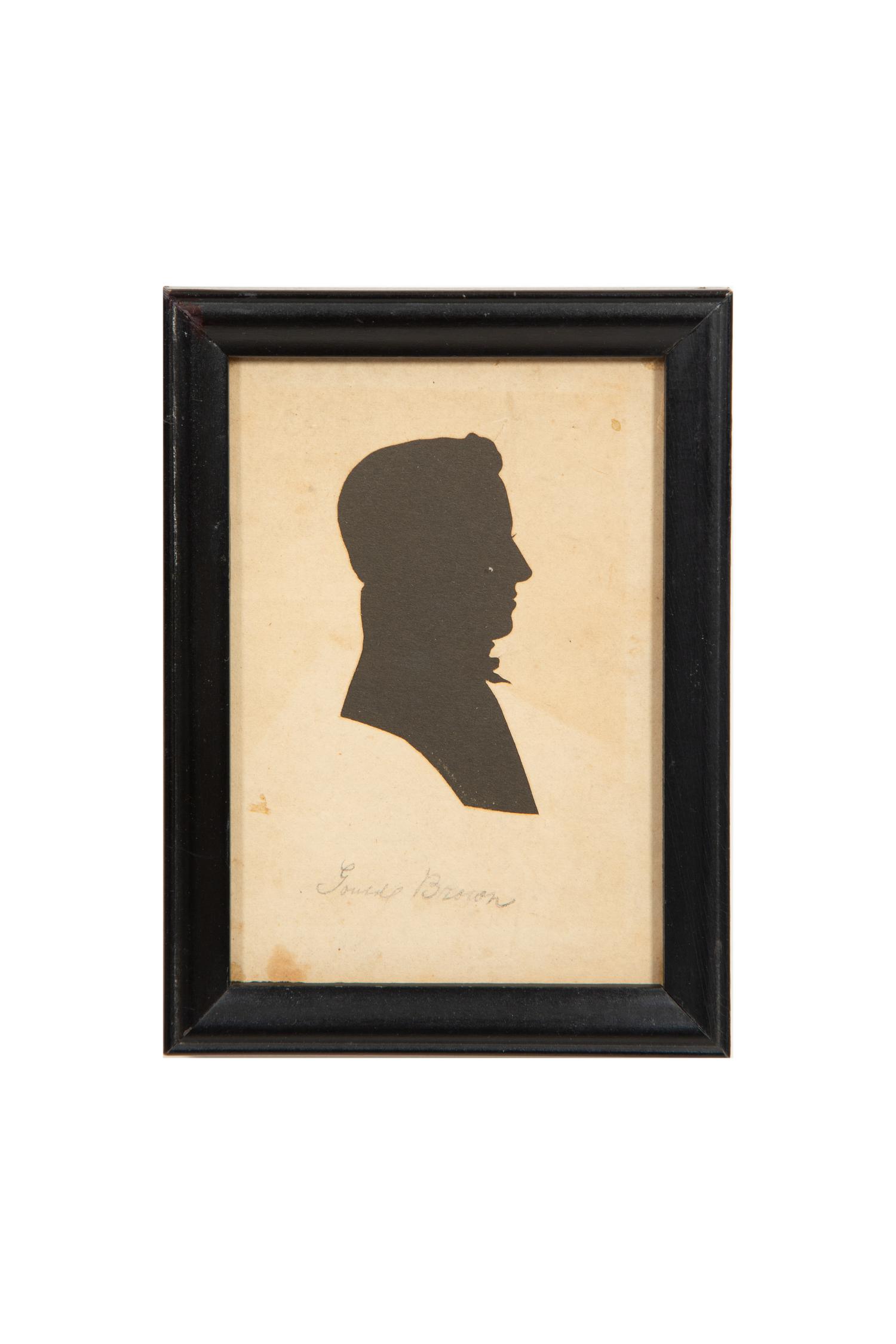 An Assemblage of Framed Paper Silhouettes Featuring 3 Beatrix Sherman Works