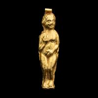 A Roman Gold Sheet Venus Pendant