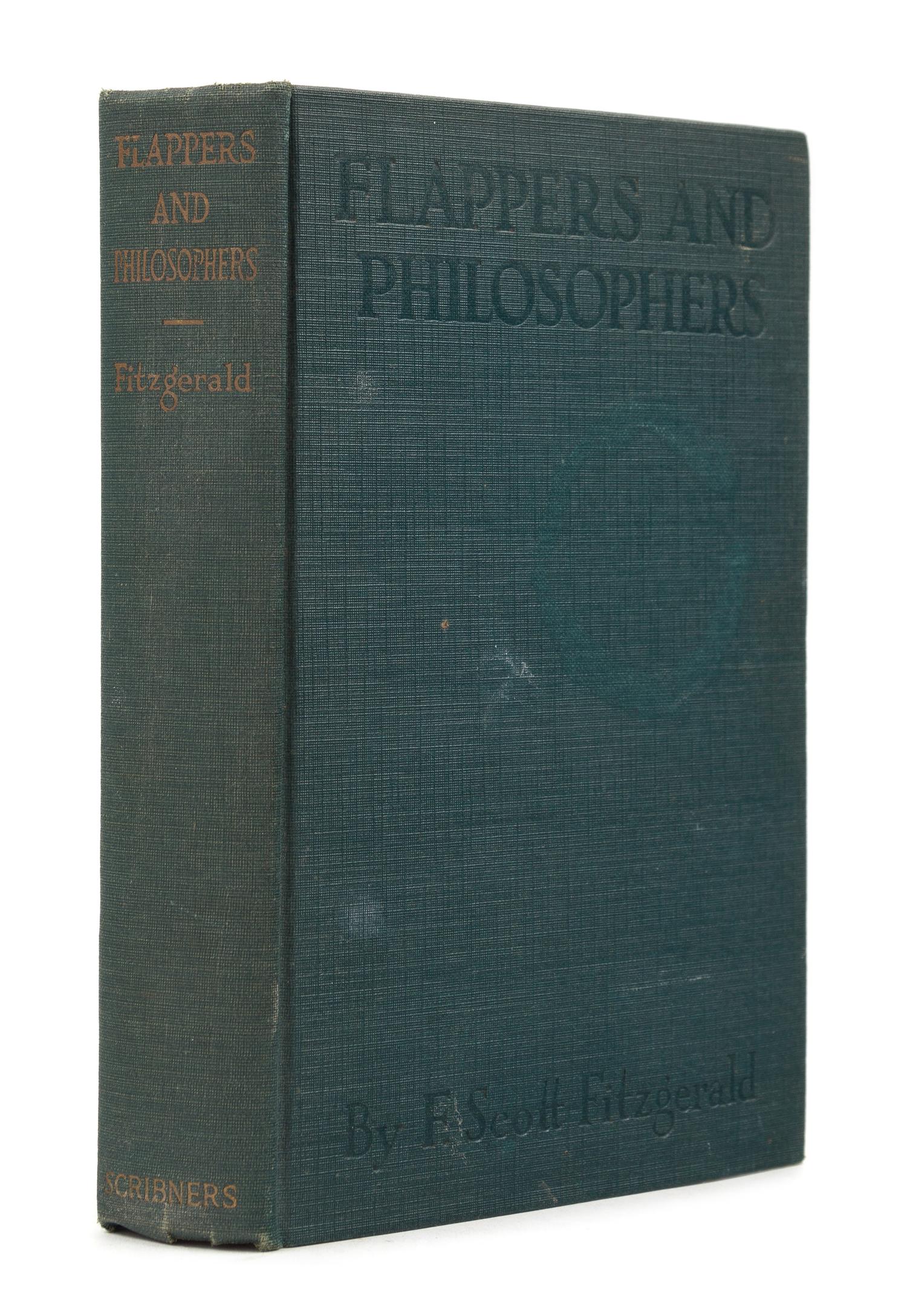FITZGERALD, F. Scott (1896-1940). This Side of Paradise. 1920. - Flappers and Philosophers. 1920.
