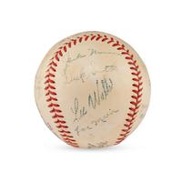 A 1952 Pittsburgh Pirates Team Signed Autograph Baseball