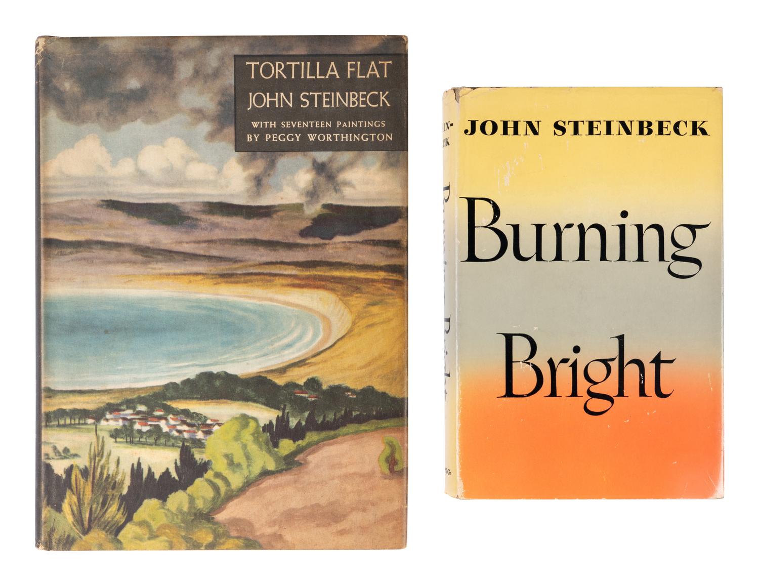 STEINBECK, John (1902-1968). Burning Bright. New York: The Viking Press, 1950.