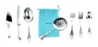 An American Sterling Silver Flatware Service for Eight, Tiffany & Co.,