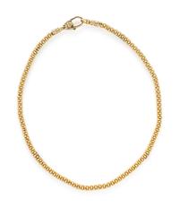 LAGOS, YELLOW GOLD 'CAVIAR' NECKLACE