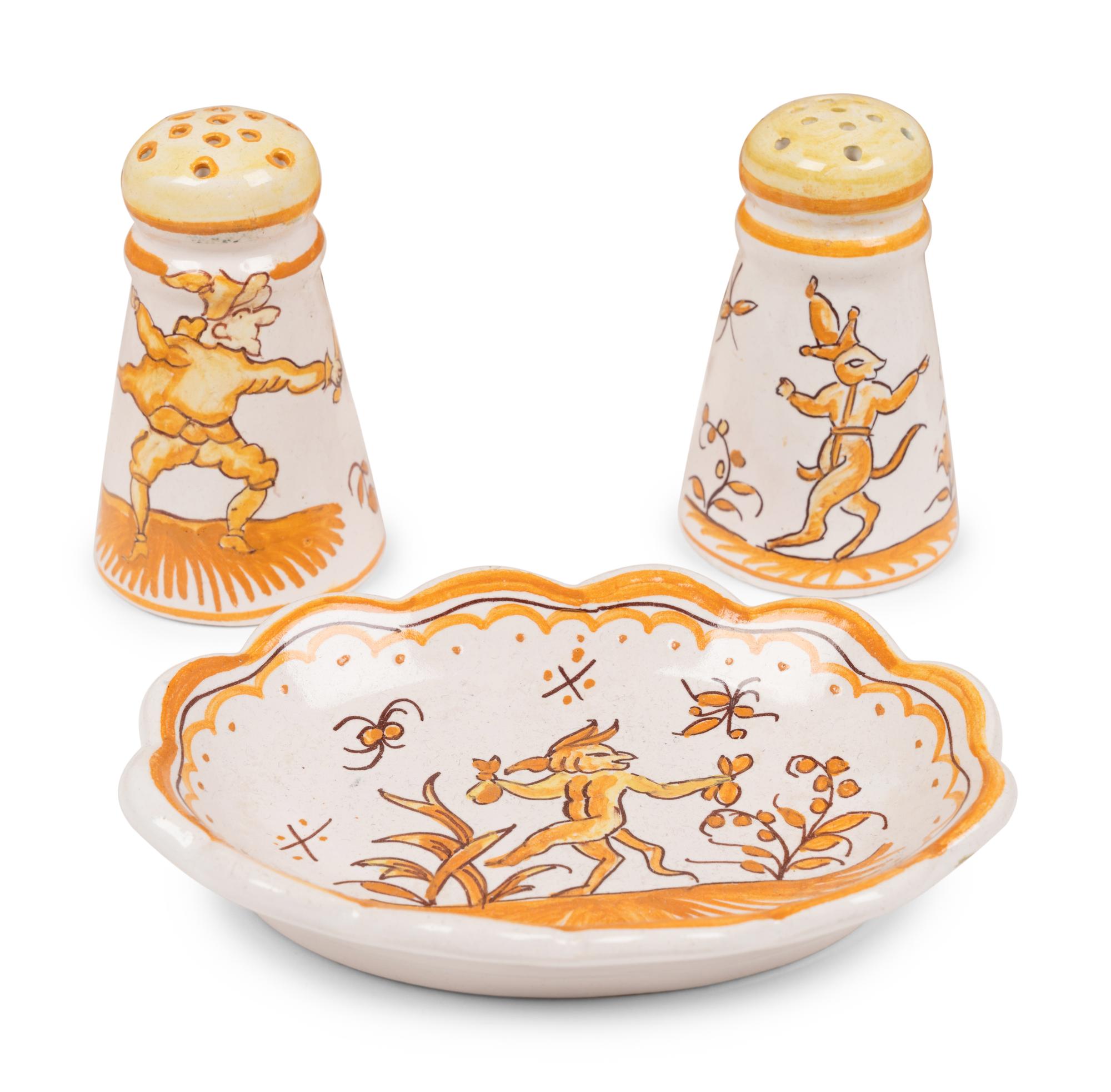 A French Faience Dinner Service