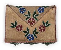 Northern Cree Moose Hide Sled Bag