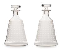 A Pair of Baccarat Quiberon Decanters