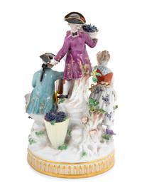 A Meissen Porcelain Figural Group