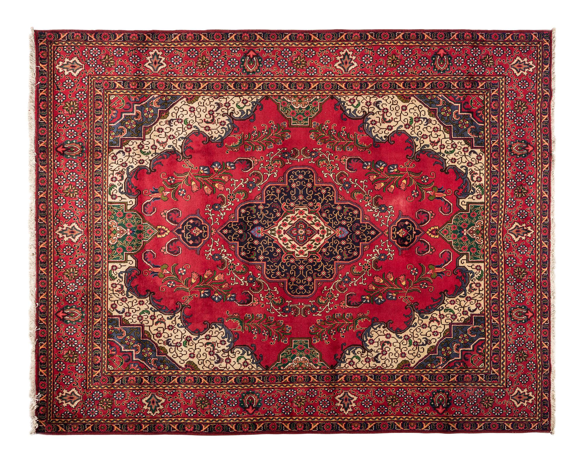 An Indo- or Sino-Persian Wool Rug