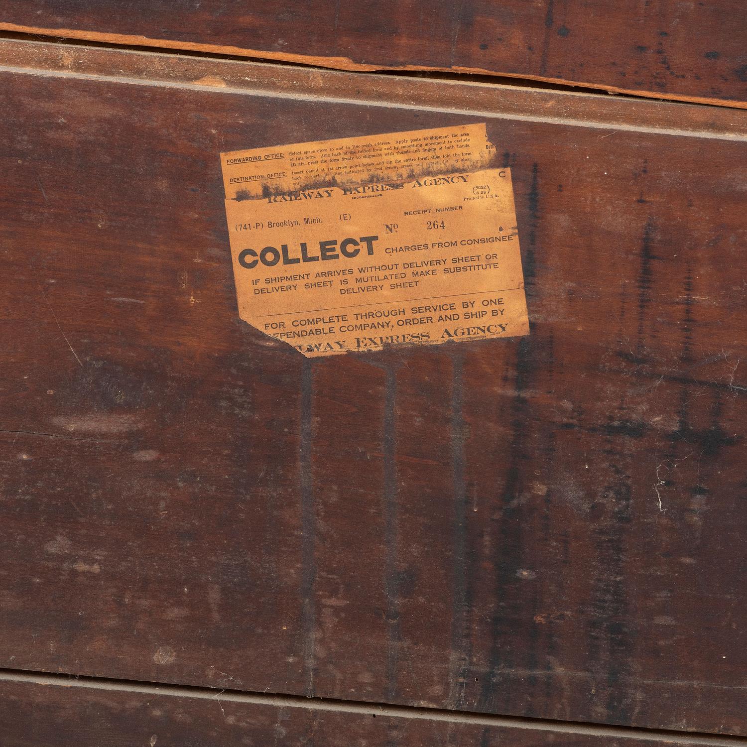 A Chippendale Red Spruce Chest of Drawers