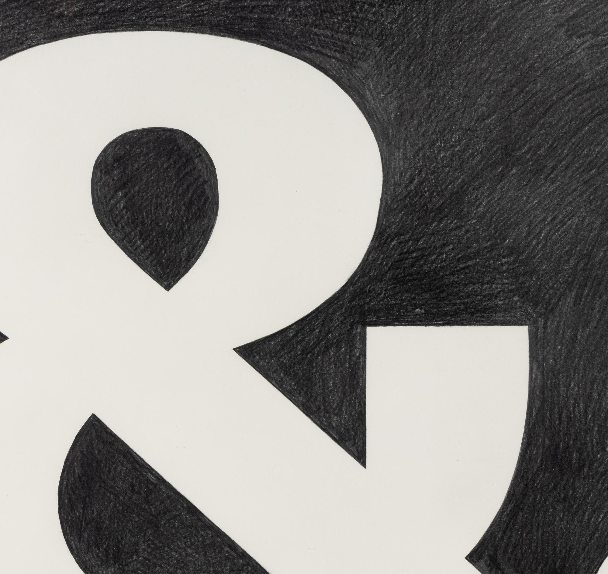 Double Ampersand #2 (Negative) , 2008