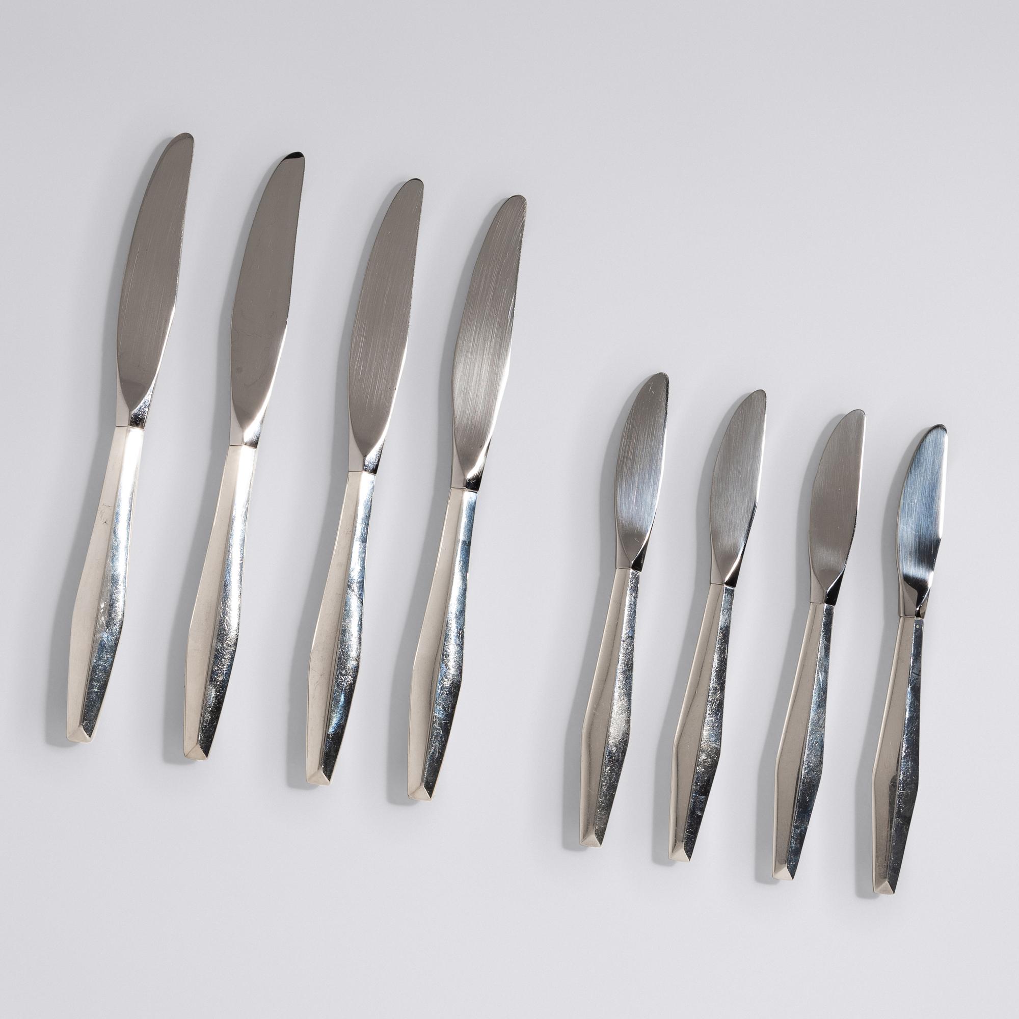 Diamond Flatware Service for Twelve Reed & Barton, USA