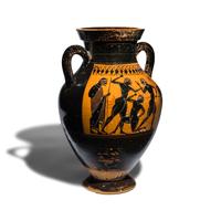 An Attic Black-Figured Type B Amphora