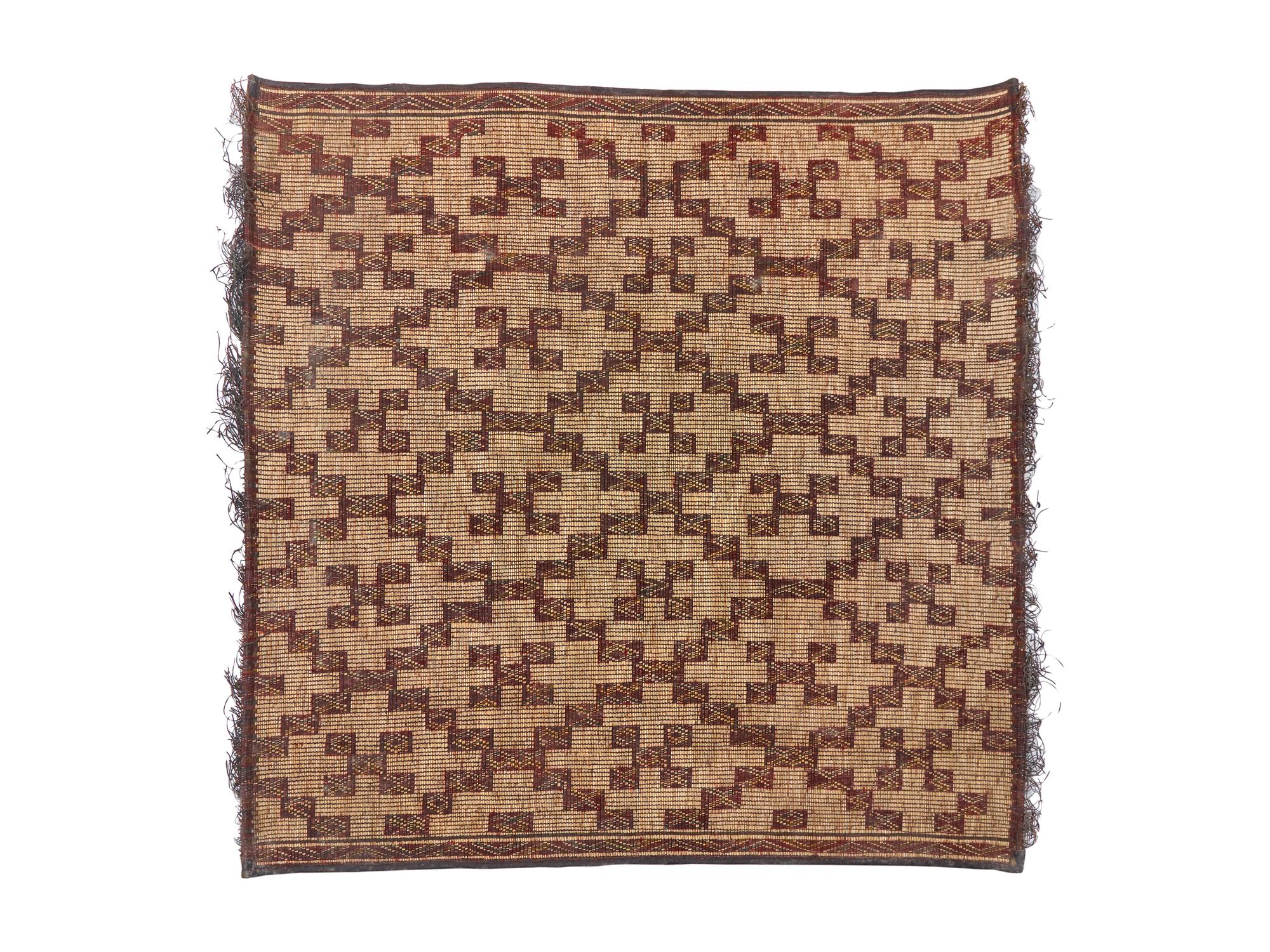 A Moroccan Tuareg Mat DONATED BY AUGUSTA HOFFMAN STUDIO