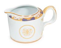 A Mottahedeh Porcelain Golden Butterfly Dinner Service