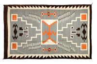 Navajo Storm Pattern Rug Mid 19th Century