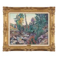 Armand Guillaumin (French, 1841-1927) — Rivière à Crozant (Le Moulin Bouchardon)