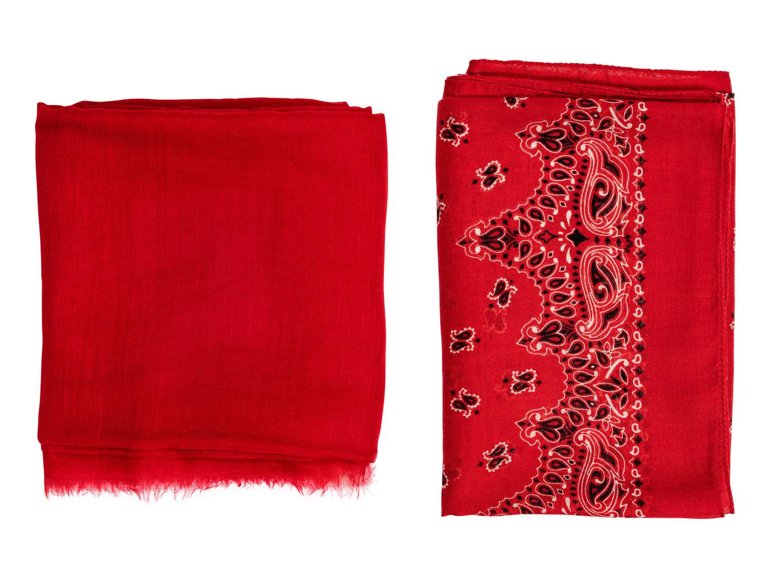 Three Designer Scarves: One Gucci, One Saint Laurent, One Agnona