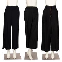 Three Black Chanel Pants, 1990-2002
