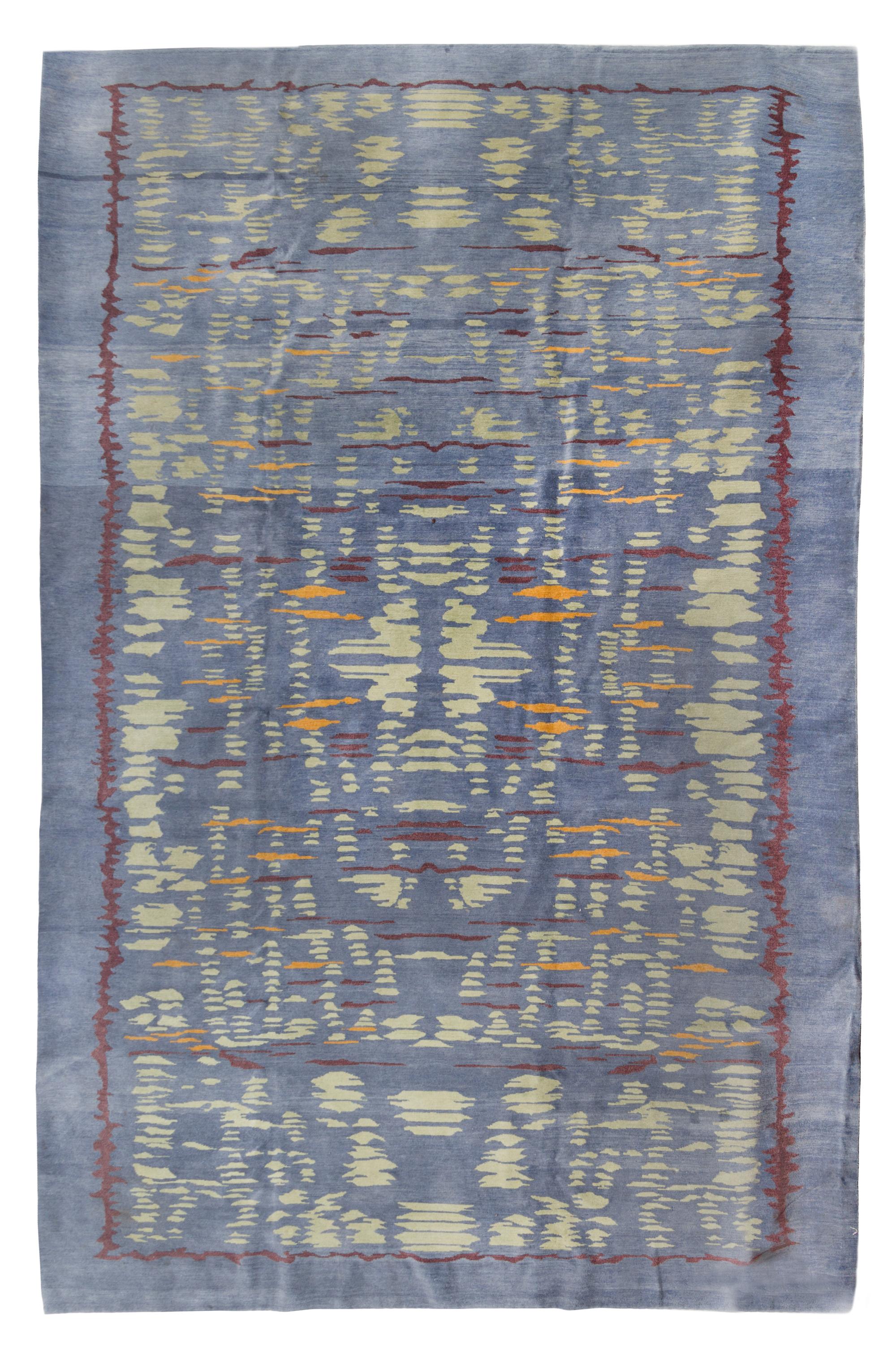 A Modern Nepalese Rug 12 feet 8 inches x 8 feet 10 1/2 inches