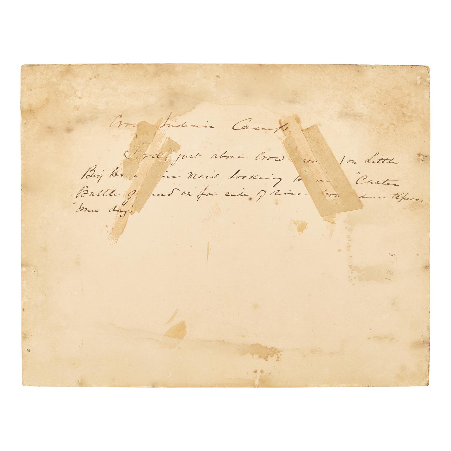 [Custer, George A.] Little Big Horn River; near Custer Battle Field