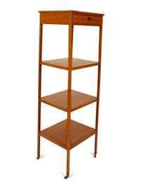 A Swedish Neoclassical Satinwood Etagere — 19TH CENTURY