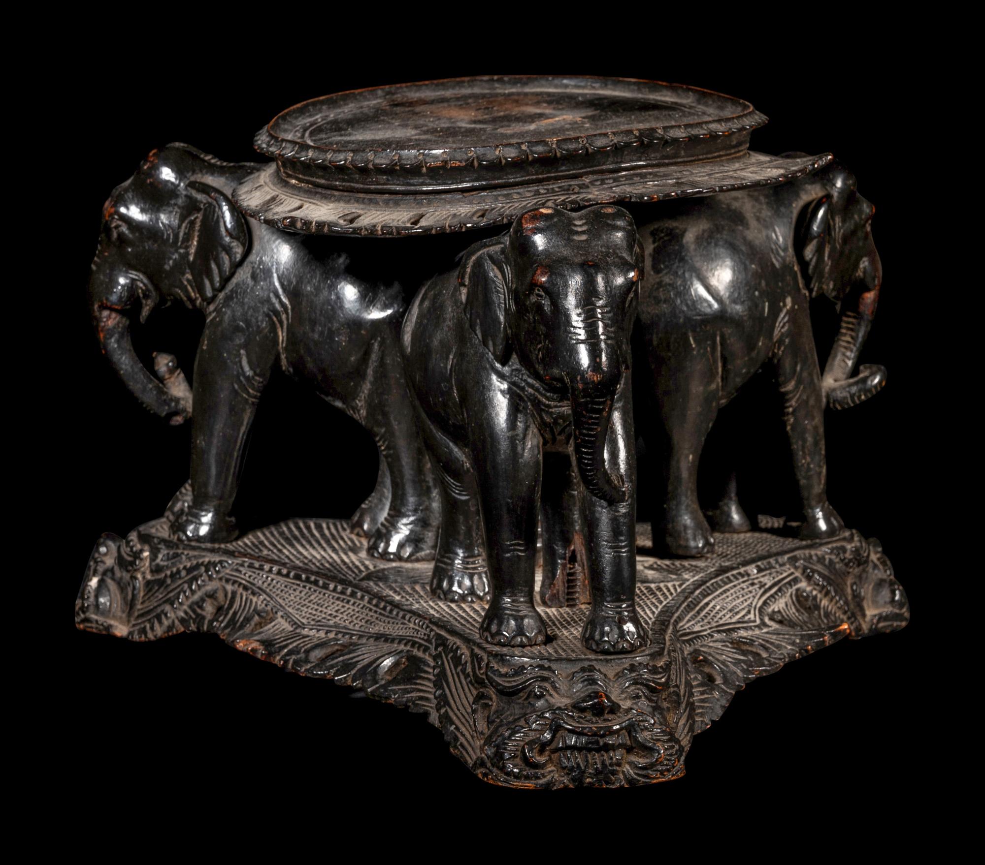 A Chinese Copper Gu Vase